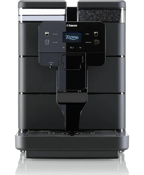 Saeco Royal Αυτόματη Μηχανή Espresso 1400W Πίεσης 15bar με Μύλο Άλεσης Μαύρη