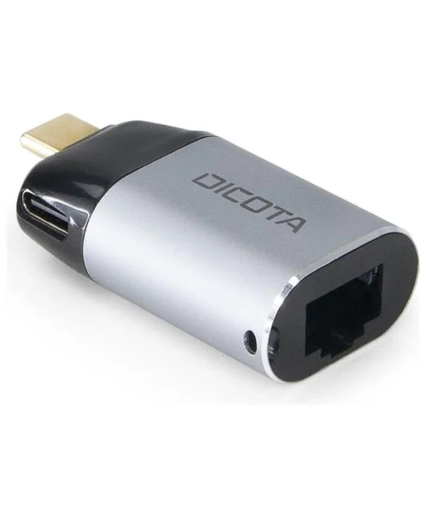 Dicota D32048 USB-C Αντάπτορας Δικτύου για Ενσύρματη σύνδεση Ethernet D32048