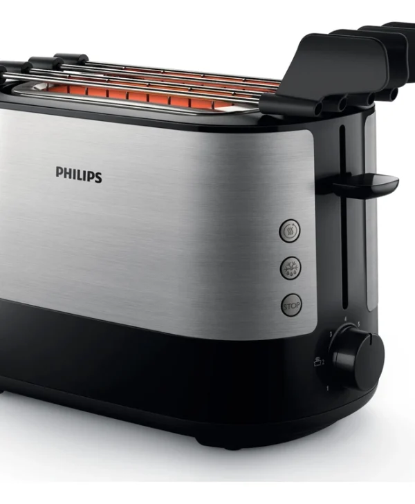 Philips Viva Collection Φρυγανιέρα 2 Θέσεων 730W Inox