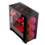Modecom Volcano Expanse T Apex ARGB Gaming Midi Tower Κουτί Υπολογιστή με Πλαϊνό Παράθυρο Μαύρο - Image 9