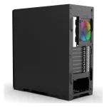 Inca EMG-17XN Gaming Midi Tower Κουτί Υπολογιστή με Πλαϊνό Παράθυρο και RGB Φωτισμό Μαύρο EMG-17XN - Image 5