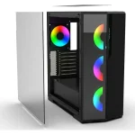 Inca EMG-17XN Gaming Midi Tower Κουτί Υπολογιστή με Πλαϊνό Παράθυρο και RGB Φωτισμό Μαύρο EMG-17XN - Image 7