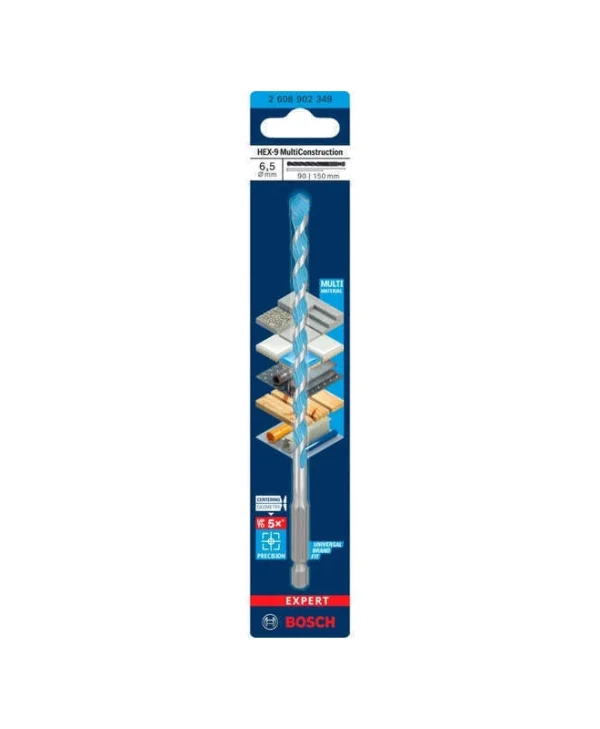 Bosch Expert HEX-9 Διαμαντοτρύπανο με Εξάγωνο Στέλεχος για Ξύλο και Μέταλλο 90mm / 20mm / 10mm