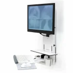 Ergotron StyleView Επιτοίχια Βάση Οθόνης έως 24" Λευκή