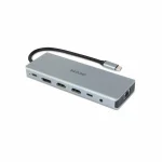 Dicota USB-C Docking Station με HDMI 4K PD Ethernet Ασημί (D32065) D32065 - Image 2