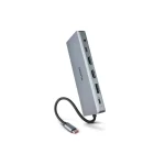 Dicota USB-C Docking Station με HDMI 4K PD Ethernet Ασημί (D32065) D32065 - Image 5