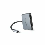 Dicota USB-C Docking Station με HDMI 4K PD και σύνδεση 2 Οθονών Γκρι (D32063) D32063 - Image 3