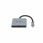 Dicota USB-C Docking Station με HDMI 4K PD και σύνδεση 2 Οθονών Γκρι (D32063) D32063 - Image 6