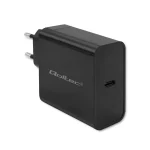 Qoltec Φορτιστής Χωρίς Καλώδιο με Θύρα USB-C 65W Power Delivery Μαύρος (Super Quick)