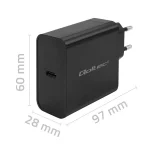 Qoltec Φορτιστής Χωρίς Καλώδιο με Θύρα USB-C 65W Power Delivery Μαύρος (Super Quick) - Image 7