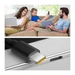 Qoltec Φορτιστής με Ενσωματωμένο Καλώδιο GaN USB-C 65W Μαύρος (Power Pro) - Image 2