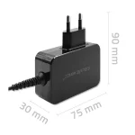 Qoltec Φορτιστής με Ενσωματωμένο Καλώδιο GaN USB-C 65W Μαύρος (Power Pro) - Image 7