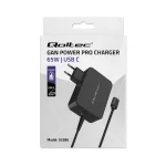 Qoltec Φορτιστής με Ενσωματωμένο Καλώδιο GaN USB-C 65W Μαύρος (Power Pro) - Image 10