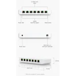 Ubiquiti Switch Ultra 210W Unmanaged L2 PoE Switch με 8 Θύρες Gigabit (1Gbps) Ethernet - Image 6