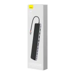 Baseus EliteJoy Gen2 USB-C Docking Station με HDMI/DisplayPort 4K PD Ethernet και σύνδεση 2 Οθονών Γκρι - Image 6