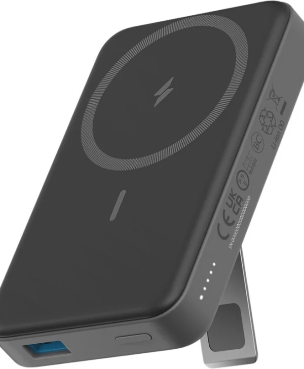 Anker MagGo A1654 MagSafe Power Bank 10000mAh 15W με Θύρα USB-C Μαύρο
