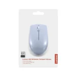 Lenovo 300 Wireless Compact Mouse Ασύρματο Mini Ποντίκι Frost Blue - Image 6