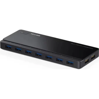TP-LINK v1 USB 3.0 Hub 7 Θυρών με σύνδεση USB-A & Θύρα Φόρτισης και Εξωτερική Παροχή Ρεύματος