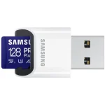 Samsung Pro Plus (2023) microSDXC 256GB Class 10 U3 V30 A2 UHS-I με USB Reader - Image 2