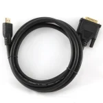Cablexpert Cable DVI-D male - HDMI male 1.8m Μαύρο (CC-HDMI-DVI-6) CC-HDMI-DVI-6 - Image 2