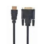 Cablexpert Cable DVI-D male - HDMI male 1.8m Μαύρο (CC-HDMI-DVI-6) CC-HDMI-DVI-6 - Image 4