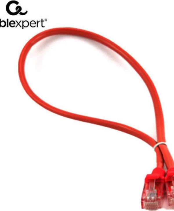 Cablexpert U/UTP Cat.5e Καλώδιο Δικτύου Ethernet 0.5m Κόκκινο 1τμχ