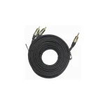 Cablexpert Καλώδιο 3.5mm male - 2x RCA male Μαύρο 1.5m (CCA-352-1.5M) CCA-352-1.5M - Image 2