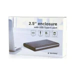 Gembird Θήκη για Σκληρό Δίσκο 2.5" SATA III με σύνδεση USB 3.1 σε Γκρι χρώμα - Image 4