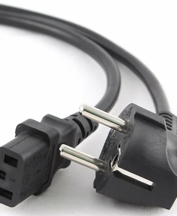 Cablexpert Schuko - IEC C13 Cable 10m Μαύρο PC-186-VDE-10M PC-186-VDE-10M
