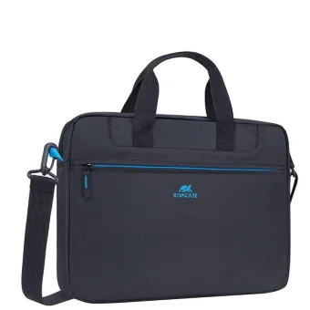 Rivacase Regent Τσάντα για Laptop 14" σε Μαύρο χρώμα