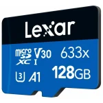 Lexar High-Performance 633x microSDXC 128GB Class 10 U3 V30 A1 UHS-I με αντάπτορα - Image 4