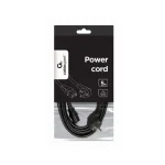 Cablexpert Schuko - IEC C13 Cable 5m Μαύρο PC-186-VDE-5M PC-186-VDE-5M - Image 9