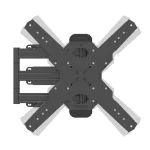 Neomounts S55143772 Βάση Τηλεόρασης Τοίχου έως 65" και 40kg Ασημί - Image 5