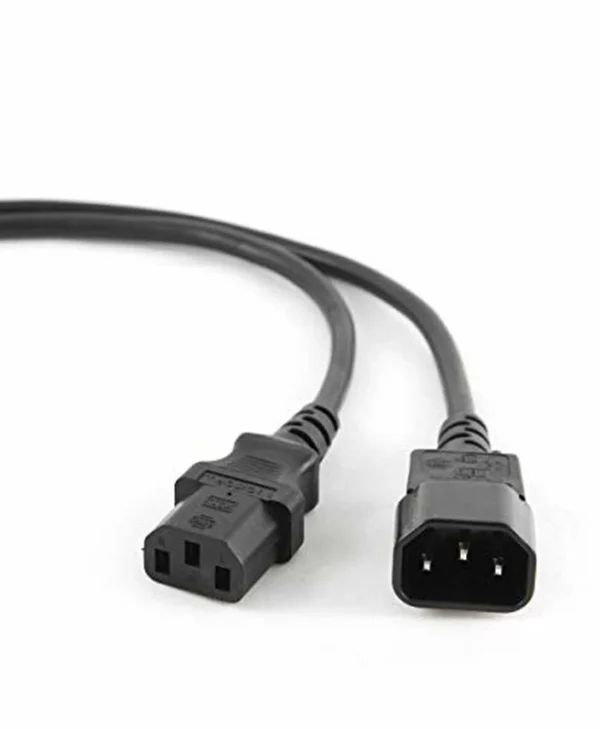 Cablexpert IEC C13 - IEC C13 / IEC C14 Cable 1.8m Μαύρο PC-189-VDE PC-189-VDE