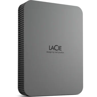 Lacie Mobile Drive USB-C Εξωτερικός HDD 5TB 3.5" Space Grey