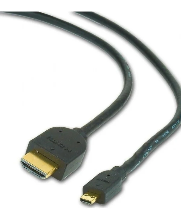 Cablexpert HDMI 2.0 Cable HDMI male - micro HDMI male 4.5m Μαύρο