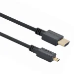 Cablexpert HDMI 2.0 Cable HDMI male - micro HDMI male 4.5m Μαύρο - Image 2