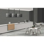 Neomounts FPMA-C340BLACK Βάση Τηλεόρασης Οροφής με Βραχίονα έως 75" και 50kg FPMA-C340BLACK - Image 7