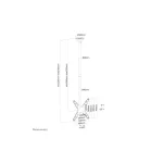 Neomounts FPMA-C340BLACK Βάση Τηλεόρασης Οροφής με Βραχίονα έως 75" και 50kg FPMA-C340BLACK - Image 11