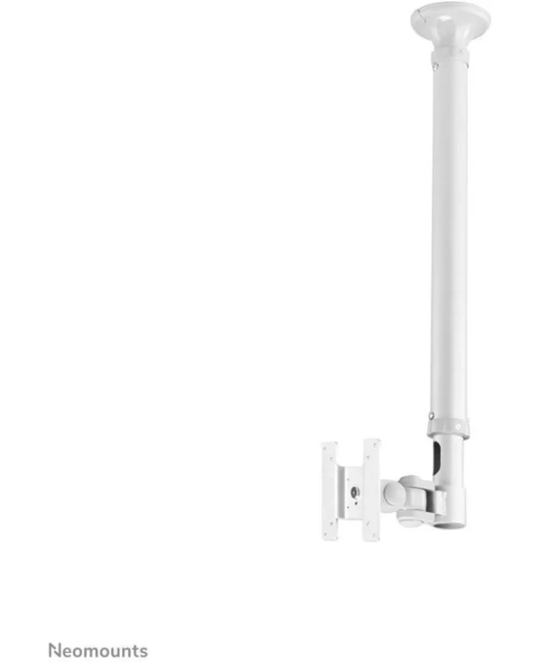 Newstar FPMA-C100WHITE Βάση Τηλεόρασης Οροφής με Βραχίονα έως 30" και 12kg FPMA-C100WHITE