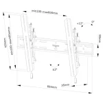Neomounts WL35S-850BL16 Βάση Τηλεόρασης Τοίχου έως 82" και 70kg WL35S-850BL16 - Image 5