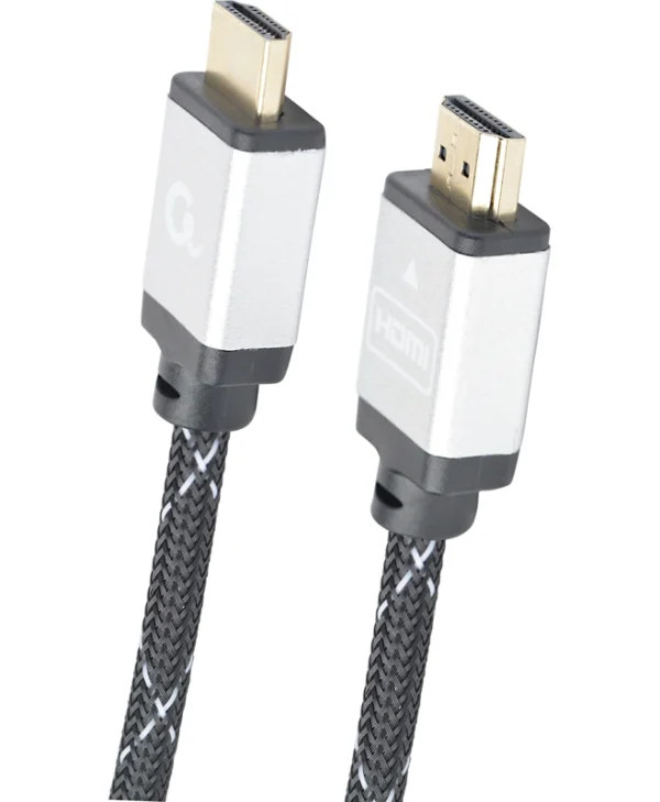 Cablexpert HDMI 2.0 Braided Cable HDMI male - HDMI male 1m Μαύρο