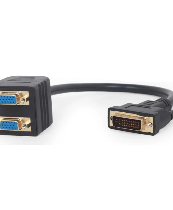 Cablexpert Μετατροπέας DVI-I male σε VGA female 1τμχ A-DVI-2VGA-01 A-DVI-2VGA-01