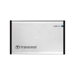 Transcend StoreJet 25S3 Θήκη για Σκληρό Δίσκο 2.5" SATA III με σύνδεση USB 3.0 σε Ασημί χρώμα - Image 2