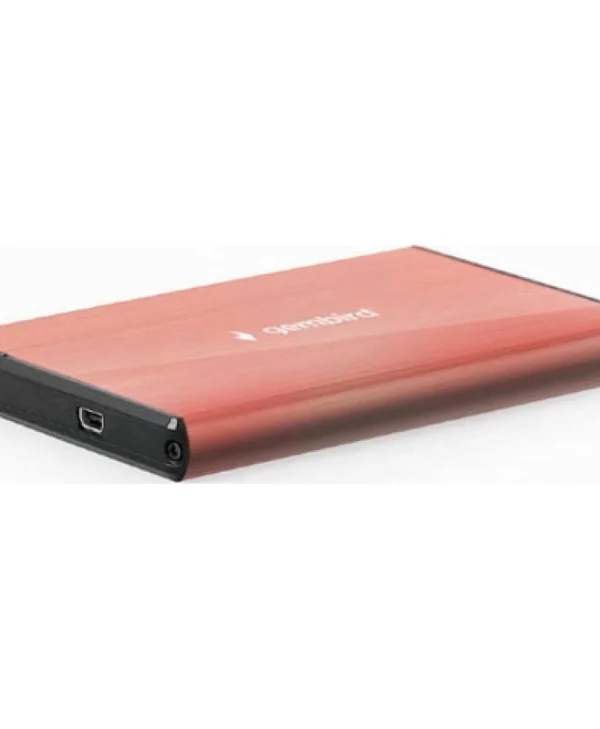 Gembird Θήκη για Σκληρό Δίσκο 2.5" SATA III με σύνδεση USB 3.0 σε Ροζ χρώμα