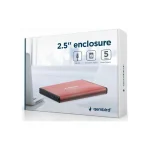 Gembird Θήκη για Σκληρό Δίσκο 2.5" SATA III με σύνδεση USB 3.0 σε Ροζ χρώμα - Image 2