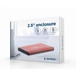 Gembird Θήκη για Σκληρό Δίσκο 2.5" SATA III με σύνδεση USB 3.0 σε Ροζ χρώμα - Image 3