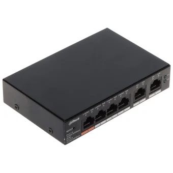 Dahua CS4006-4ET-60 Managed L2 PoE+ Switch με 4 Θύρες Ethernet CS4006-4ET-60