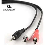 Cablexpert Καλώδιο 3.5mm male - RCA male Μαύρο 5m (CCA-458-5M) CCA-458-5M