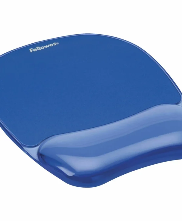 Fellowes Gel Mouse Pad 202mm με Στήριγμα καρπού Μπλε